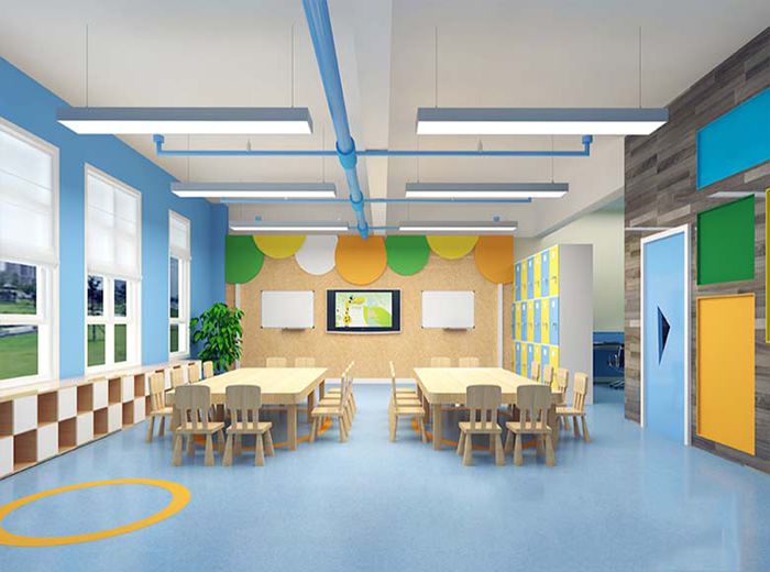 合肥幼兒園裝修設(shè)計打造具有高品質(zhì)的幼兒園