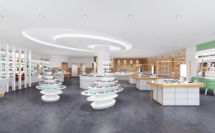 合肥眼鏡店裝修公司哪家比較專業(yè)？眼鏡店裝修設(shè)計(jì)圖