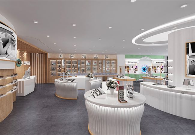 合肥眼鏡店裝修公司哪家比較專業(yè)？眼鏡店裝修設(shè)計(jì)圖
