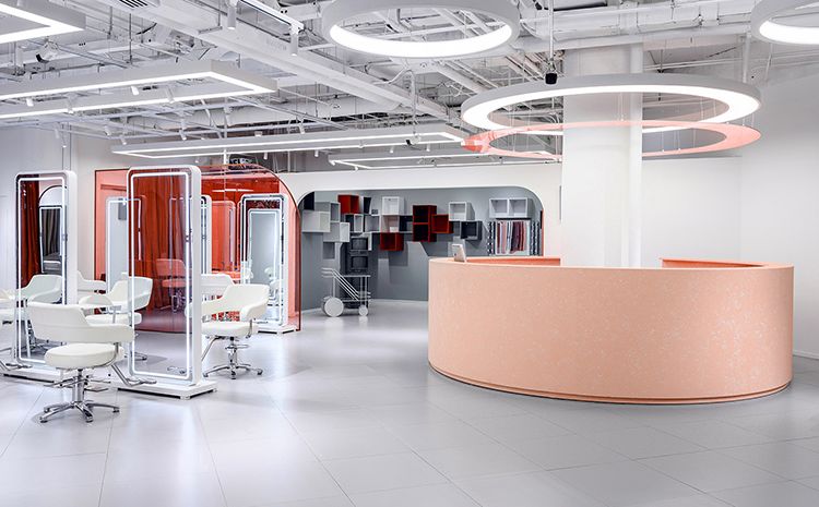 合肥美發(fā)店設(shè)計，如何巧妙利用裝修來吸引顧客主動進(jìn)店?