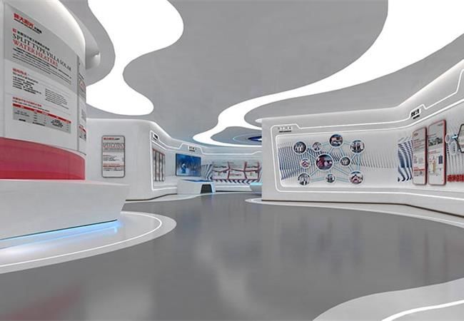 合肥企業(yè)展廳設(shè)計(jì)上怎么營造空間美感呢？