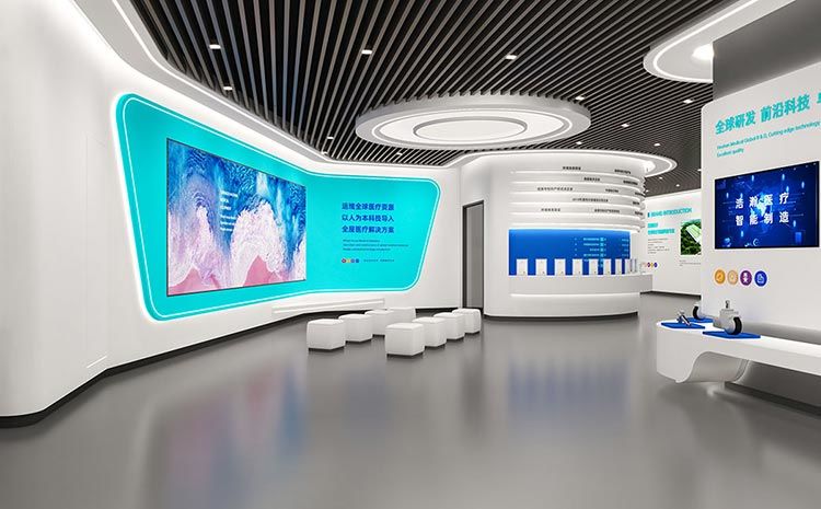 在合肥企業(yè)展廳設(shè)計(jì)上怎么營(yíng)造空間美感呢？