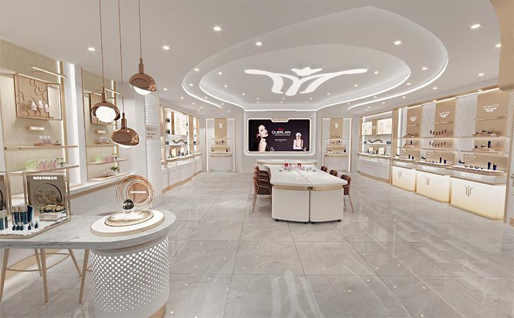合肥化妝品店裝修，如何通過裝修提高店面的附加值？